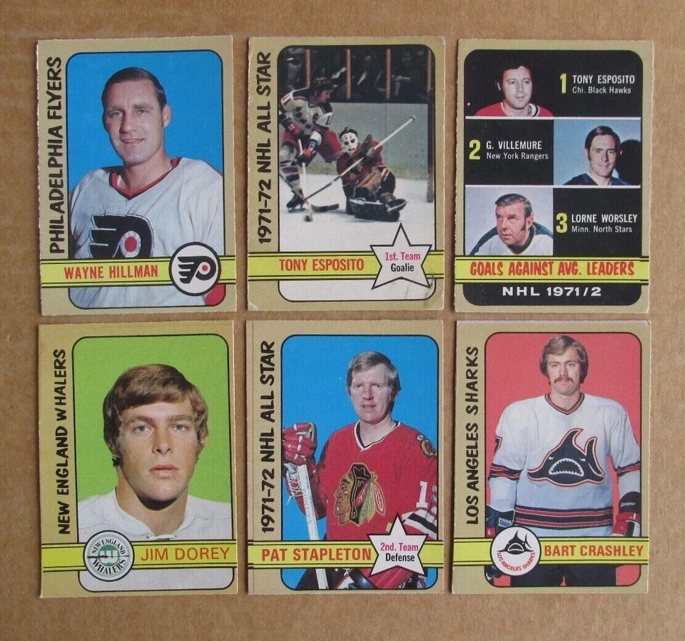 1972-73 OPC O-PEE-CHEE HOCKEY #200-341 CARD SINGLES U-PICK CHOOSE UPDATED 11/17 - Image 1 of 1