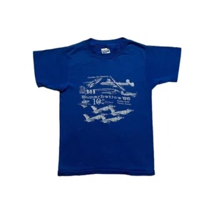 Vintage Superbatics Combat Air Museum Kids T-Shirt - Picture 1 of 4