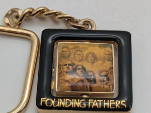 Founding Fathers Spinner Keychain - Picture 1 of 4