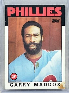 Topps GARRY MADDOX Card #585 | 1986 MLB Baseball Philadelphia Phillies - Picture 1 of 2