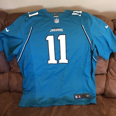 Camiseta de futebol Nike Jacksonville Jaguars Blaine Gabbert #11 nova tamanho GG masculina - Imagem 1 de 4