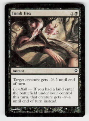 Worldwake #69 Tomb Hex - Image 1 of 2