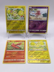 Pokémon TCG Oricorio Reverse Holo 55/145 & 55/168 League 46/145 Non Holo 30/168 - Picture 1 of 2