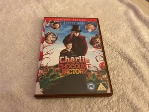 Charlie & The Chocolate Factory - Johnny Depp - DVD 2 Disc Edition VGC Free P&P - Picture 1 of 7