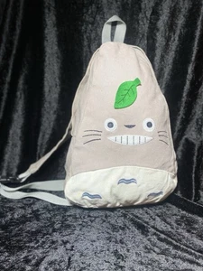 STUDIO GHIBLI MY NEIGHBOR TOTORO TASCHE RUCKSACK CANVAS ANIME FIGUR - Bild 1 von 16
