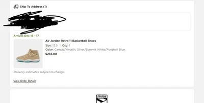 Men's Size 12.5 - Air Jordan 11 Retro H-Town JD Pre Sale Confirmed Order ✅ - Image 1 of 4