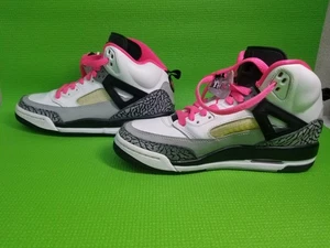NIKE JORDAN SPIZIKE GG WEISS/HYPER PINK-SCHWARZ-CL GRAU GRÖSSE 6y - ohne Karton - Bild 1 von 16