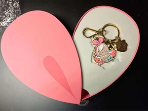 Sky Children Of The Light Kizuna AI Keychain Voice Key Ring Brass Pink - Picture 1 of 1