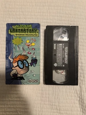 Dexters Laboratory: Greatest Adventures ( VHS, 2001 ) Cartoon Network - Image 1 of 3