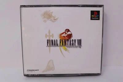 Final Fantasy VIII 8 4-Disc Playstation 1 PS1 Japan Region Lock - Image 1 of 4