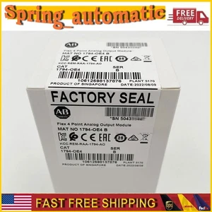 NEW Sealed Allen-Bradley 1794-OE4 / A Flex 4 Point Analog Output Module 1794OE4 - Picture 1 of 3