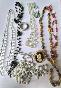 Vintage Ersatzteile und Reparaturen Wiederverkauf von 10 Schmuckstücken - Bild 1 von 3