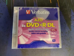 VERBATIM AZO 8X DVD+R DL - Pack of 5 - Afbeelding 1 van 2