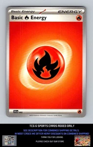 SVE: Scarlet & Violet Energies #002 Basic Fire Energy Common - Picture 1 of 2