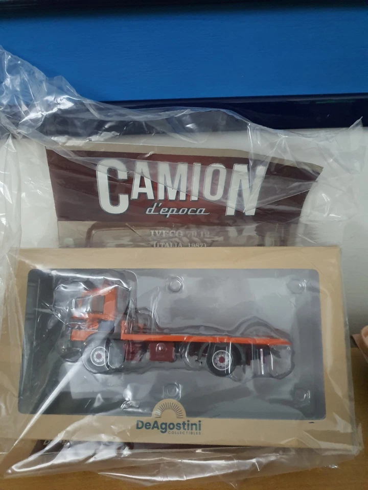 Camion D'Epoca De Agostini Iveco 79.12 Italia 1987 1:43 Soccorso Aci 116 Nuovo  - Immagine 1 di 3