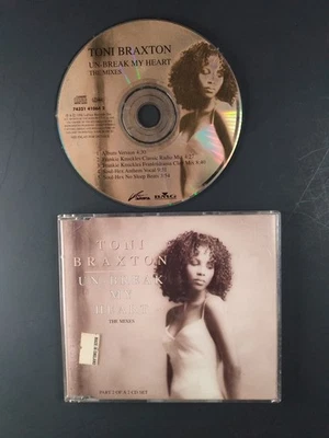 Toni Braxton – Un-Break My Heart - 5 Track CD Single 1996 Electronic Funk Soul - Image 1 of 2