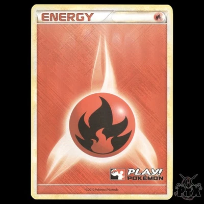 Fire Energy PLAY! Holo Promo NM/Near Mint Pokemon 2010 - Image 1 of 3