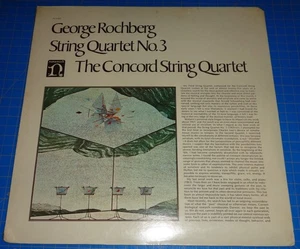 Concord String Quartet ROCHBERG String Quartet No.3 - Nonesuch H-71283 SEALED - Imagen 1 de 2