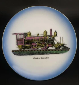 Hudson Locomotive Ceramic Collector Plate  6" - Picture 1 of 4