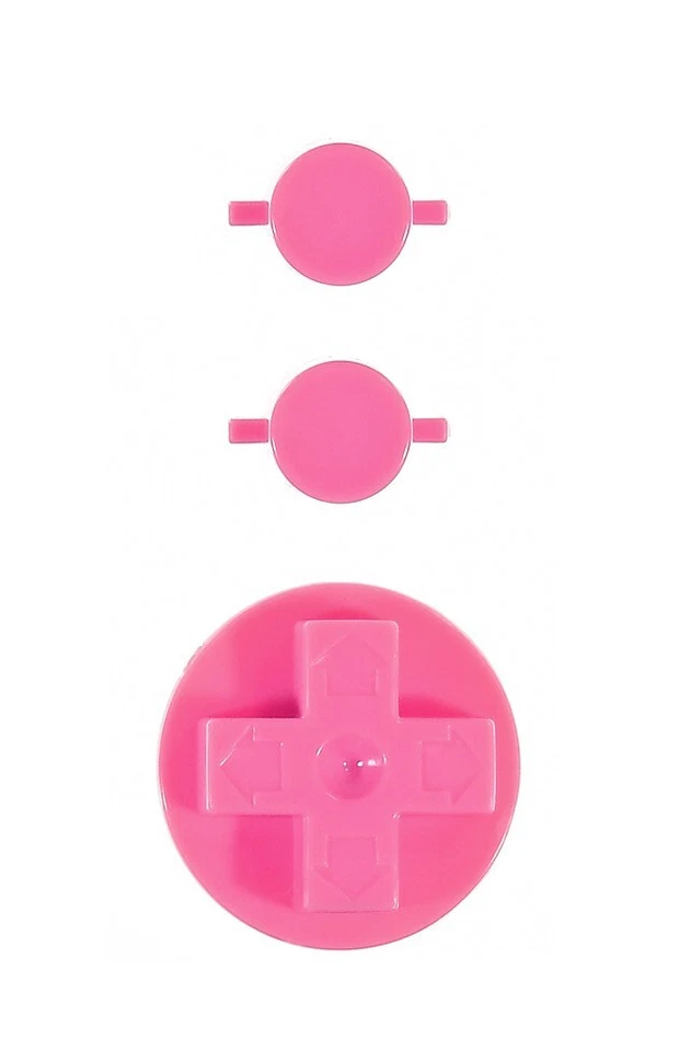 HOSKINSON INDUSTRIES Nintendo NES-004 Controller Buttons Replacement [Solid Pink]