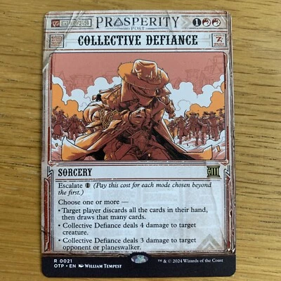 MTG Collective Defiance 0021 | SHOWCASE | NM Near Mint | Breaking News | Rare - Image 1 of 4