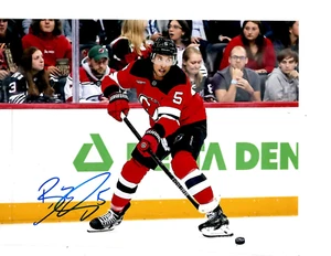 NEW JERSEY DEVILS BRENDEN DILLON SIGNED 8X10 - Picture 1 of 1