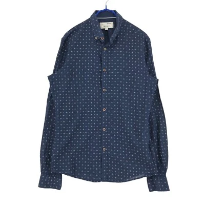 TOM TAILOR Men Denim Casual Long Sleeve Shirt Size S - Image 1 of 4