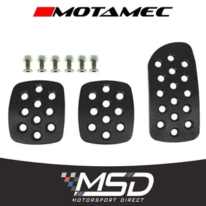 Juego de placas de extensión de pedales de aleación Motamec - Kit de almohadillas de pedal de aluminio - Negro - Imagen 1 de 4