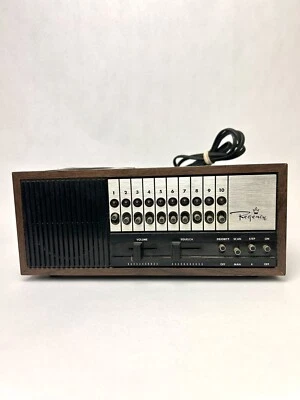 Vtg Regency Radio Scanner Receiver Model# ACT-E-106 Made In USA Tested-Works - Image 1 of 4