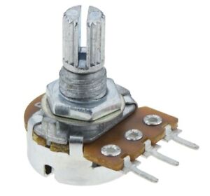 Potentiometer Resistor Lin Log PCB Mount Solder Lug Alpha