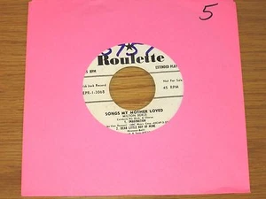 PROMO PERSONALITY 45 RPM EP (No Cover) - MILTON BERLE - ROULETTE 306 - Picture 1 of 2