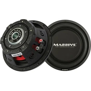 Massive Audio UFO 10 Series 10-Inch 300-Watt-RMS Dual 4-Ohm Slim Subwoofer - Picture 1 of 2