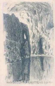 MACHORTSCHITCH GROTTE - Bruno HÉROUX 1906 - OriginalLithographie - Picture 1 of 1