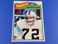 1977 TOPPS FOOTBALL #173 JOHN MATUSZAK HIGH GRADE NEAR MINT NRMT