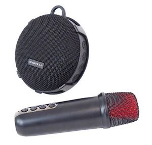 Altavoz Bluetooth Portátil Impermeable Rockville K-GO Karaoke + Micrófono + Cambiador de Voz - Imagen 1 de 12