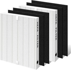 2 Premium HEPA Filters Compatible with Coway AP-1512HH-FP (2 Hepa & 4 Carbon) - Picture 1 of 5