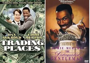 Eddie Murphy Trading Places & The Distinguished Gentleman 2 DVD Set - Picture 1 of 3