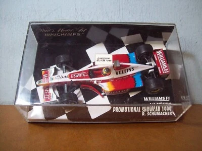 1/43 MINICHAMPS 430 990096 RALF SCHUMACHER WILLIAMS 1st EDITION  SHOWCAR 1999 - Image 1 of 4