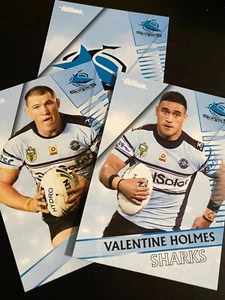 NRL-2018- Traders Cards- Cronulla Sharks-3 Cards - See Below - Picture 1 of 2