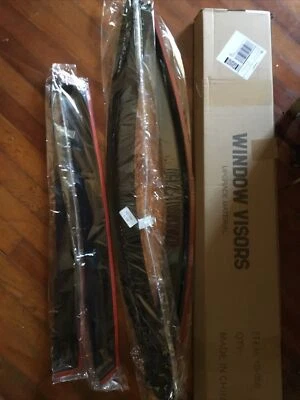 Fits 2007-2011 Honda CR-V CRV Window Visors Vent Sun Shade Rain Guards Deflector - Изображение 1 из 3