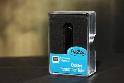 Pastilla de cuello SEYMOUR DUNCAN STR-3 cuartos de libra ritmo Telecaster cromada Tele Foto 1 de 3