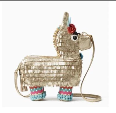 Kate Spade Novelty New York Penny the Pinata 斜挎包 动物 状况完好 — 第 1/4 张图片