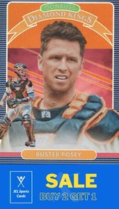 2020 Donruss Diamond King Holo #2 Buster Posey