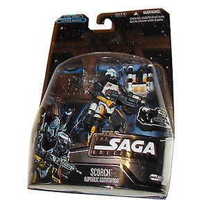 Hasbro Star Wars Saga Collection Scorch Republic Commando Ultimate Galatic Hunt Action Figure