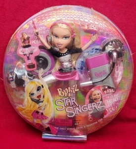 MGA BRATZ EXCLUSIVE star singerz CLOE doll & fm head set mic NRFB Retired new
