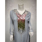 Sequin Abaya Dubai Kaftan Muslim Women Maxi Dress Embroidery Ramadan Caftan Gown