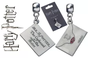 CIONDOLO PLACCATO ARGENTO LETTERA HARRY POTTER HOGWARTS - Foto 1 di 1