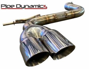 PIPE DYNAMICS VW Golf MK6 1.4tsi (122bhp) Retro Scatola Marmitta Delete -