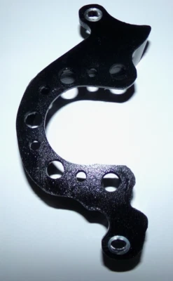 HONDA TRX300EX TRX300X TRX 300EX FUNDA MOTOR AHORRADOR, PROTECTOR, GUÍA CADENA NEGRA Foto 1 de 4