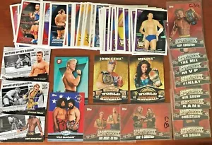 2010 Topps WWE Wrestling Base Cards - Puzzle Back Inserts - You Pick - FREE SHIP - Picture 1 of 94